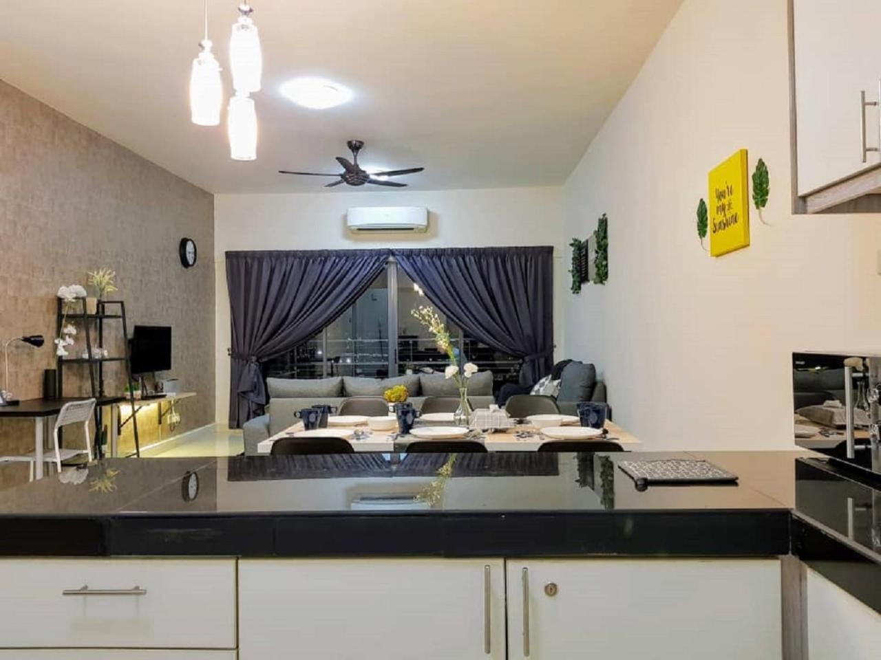 Puchong 8-12 Pax 5Min Lrt Cozy Apartment Ioi Mall Екстер'єр фото